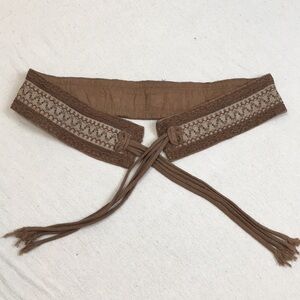 Boho Boutique Hand Sewn Fabric Belt
